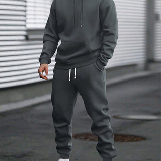 Herren Kapuzen Trainingsanzug Set | Pullover Hoodie & Jogginghose
