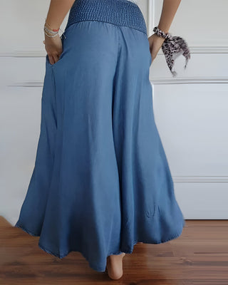 Jupe décontractée femme | Taille élastique
