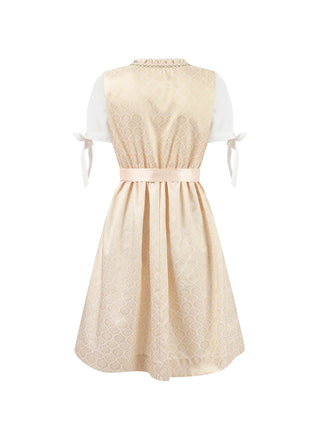 Damen Oktoberfest Dirndl Kleid | Knielänge