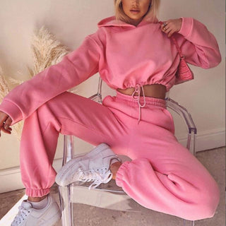 Women's Two Piece Lounge Tracksuit | Hoodie