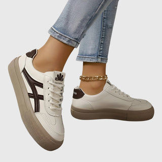 Damen Elegante Sneaker | Plateausohle