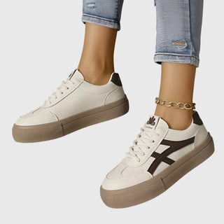 Damen Elegante Sneaker | Plateausohle