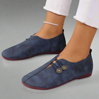 Damen Elegante Sommer Pantoletten | Flache Sohle