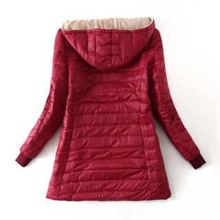 Damen Gesteppter Winterparka | Mit Kapuze