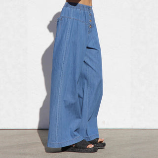 Damen Jeans Mit Hohem Bund | Weites Bein