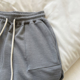 Conjunto de pijama corto para mujer | cuello redondo