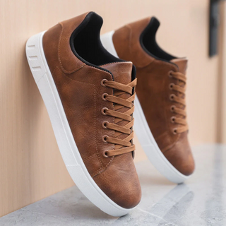 Damen Schnür-Sneaker | Profilsohle