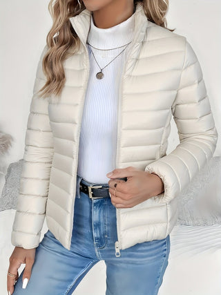 Damen Winter Steppjacke | Stehkragen