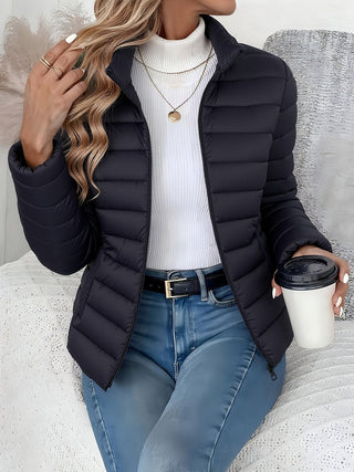 Damen Winter Steppjacke | Stehkragen