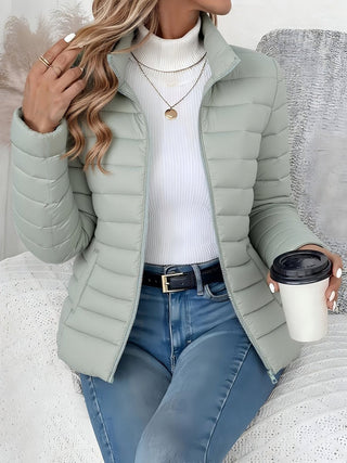 Damen Winter Steppjacke | Stehkragen