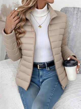 Damen Winter Steppjacke | Stehkragen