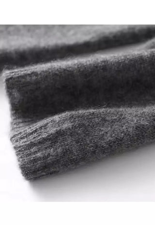 Chaqueta de punto para mujer, escote en V | manga tres cuartos