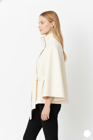 Blazer entallado para mujer | Con cinturón de lazo