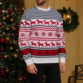 Damen Winter Weihnachtspullover | Norwegermuster
