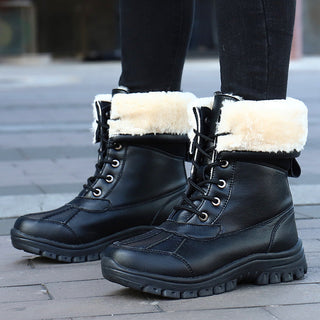 Botas de invierno para mujer hasta la pantorrilla | Con cordones