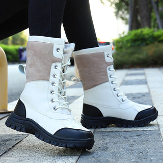 Botas de invierno para mujer hasta la pantorrilla | Con cordones