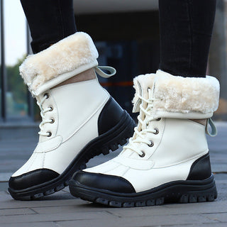 Botas de invierno para mujer hasta la pantorrilla | Con cordones