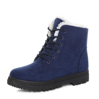 Damen Robuste Winterstiefeletten | Schnürverschluss