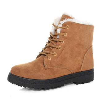 Damen Robuste Winterstiefeletten | Schnürverschluss