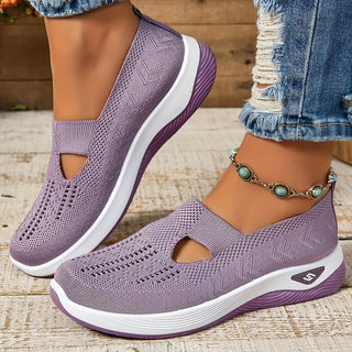 Damen Orthopädische Slip On Sneaker | Atmungsaktiv