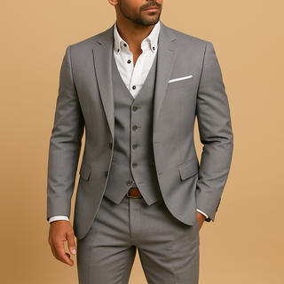 Men’s Formal Three-Piece Suit | Slim Fit