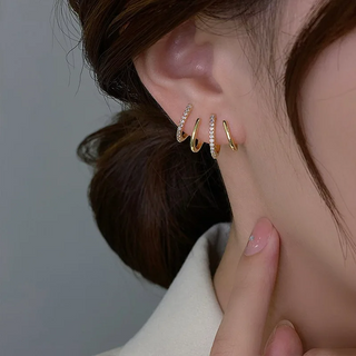 Women Hoop Earrings | Multi Ring