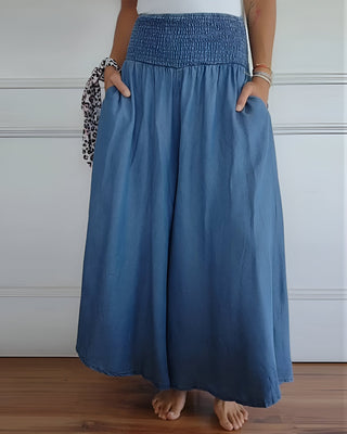 Jupe décontractée femme | Taille élastique