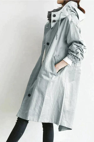 Women's Oversized Raincoat | Long