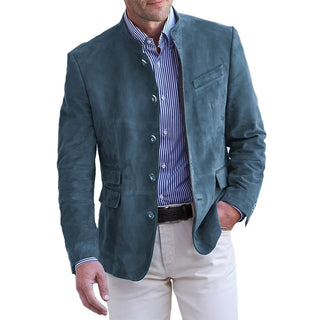 Men's Smart Casual Blazer | Stand Collar