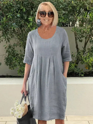 Damska casualowa sukienka letnia | Mini