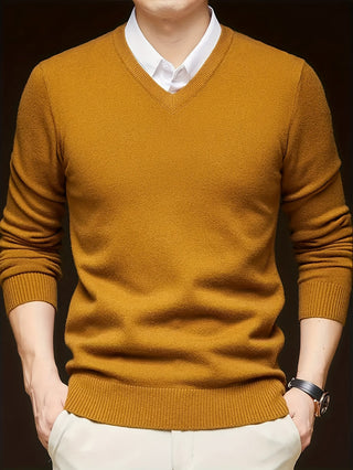 Men's Winter Sweater | V-Neck