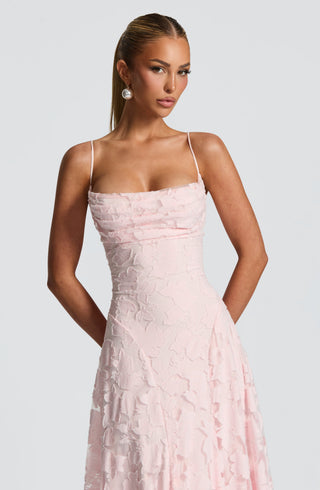 Damen Elegantes Abendkleid mit Spaghettiträgern | Maxi