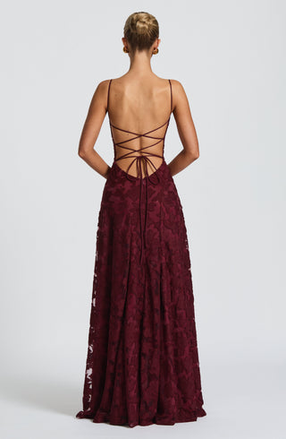 Damen Elegantes Abendkleid mit Spaghettiträgern | Maxi