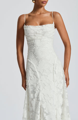 Damen Elegantes Abendkleid mit Spaghettiträgern | Maxi