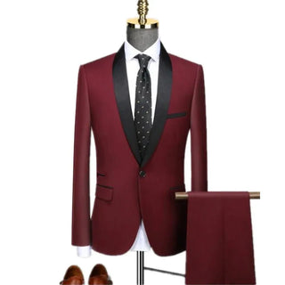 Men's Two-Piece Suit | Slim Fit Tuxedo
