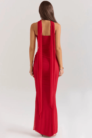 Damen Trägerloses Abendkleid | Maxi