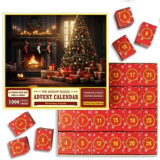 Adventskalender Puzzle | 1008 Teile