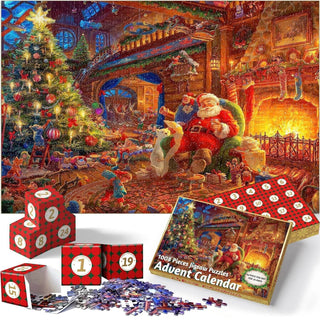 Adventskalender Puzzle | 1008 Teile