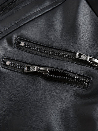 Chaqueta biker para hombre | Con capucha