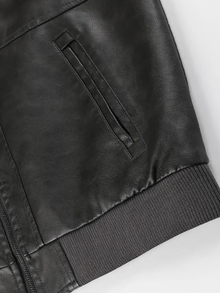 Chaqueta biker para hombre | Con capucha