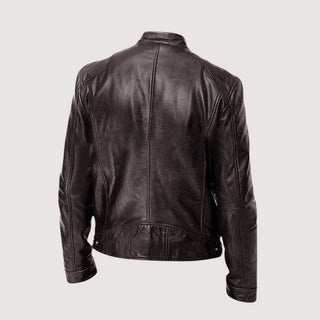 Herren Bikerjacke | Stehkragen