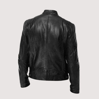 Herren Bikerjacke | Stehkragen