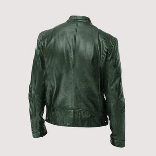 Herren Bikerjacke | Stehkragen