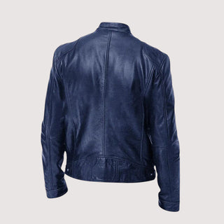 Herren Bikerjacke | Stehkragen