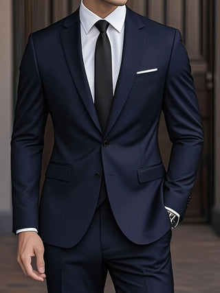 Herren Eleganter Anzug | Reverskragen
