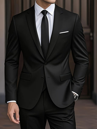 Herren Eleganter Anzug | Reverskragen