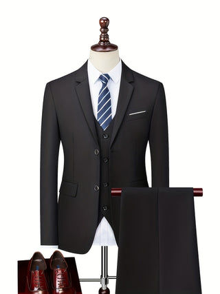 Herren Eleganter Anzug | Reverskragen