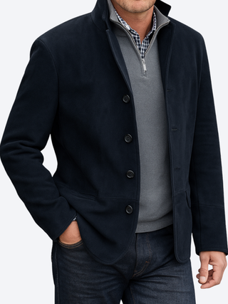 Americana elegante para hombre | cuello mao