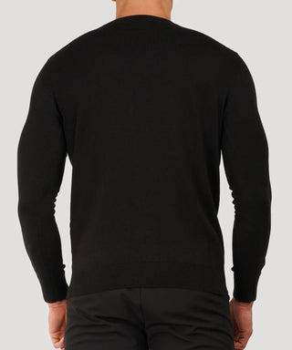 Herren Feinstrick Strickpullover | Rundhalsausschnitt