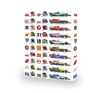 Adventní kalendář Formule 1 | závodní auto